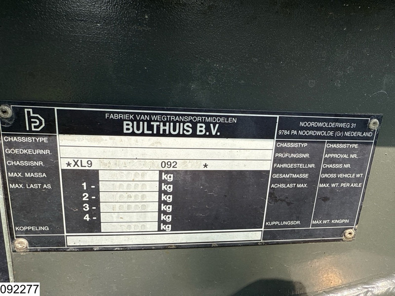 Semi-remorque benne Bulthuis kipper: photos 9 Semi-remorque benne Bulthuis kipper: photos 9