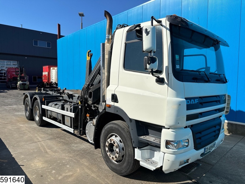 DAF CF 380 6X4, EURO 3, Manual, Steel, HIAB, DALBY - Camion ampliroll, Camion grue: photos 3 DAF CF 380 6X4, EURO 3, Manual, Steel, HIAB, DALBY - Camion ampliroll, Camion grue: photos 3