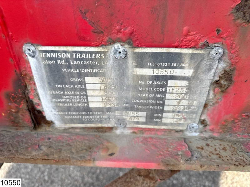 Dennison Container 20 - 30 - 40FT - Semi-remorque porte-conteneur/ Caisse mobile: photos 5 Dennison Container 20 - 30 - 40FT - Semi-remorque porte-conteneur/ Caisse mobile: photos 5