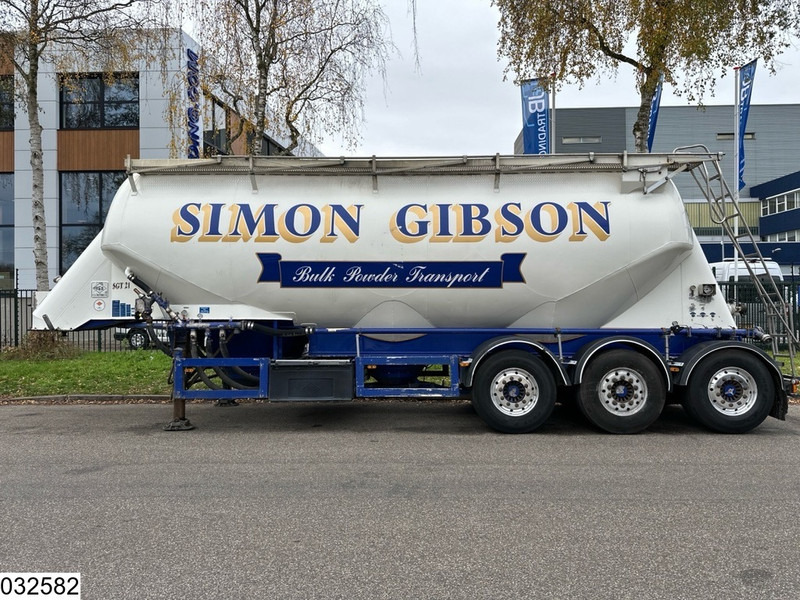 Feldbinder Silo 40.000 Liter - Semi-remorque citerne: photos 5 Feldbinder Silo 40.000 Liter - Semi-remorque citerne: photos 5