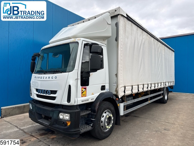Iveco 180E28 EURO 5, Dhollandia, Manual transmission - Camion à rideaux coulissants: photos 1 Iveco 180E28 EURO 5, Dhollandia, Manual transmission - Camion à rideaux coulissants: photos 1