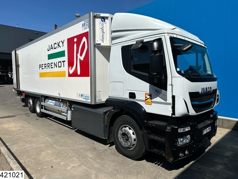 Iveco Stralis 400 CNG 6X2, EURO 6, Dhollandia - Camion frigorifique: photos 3 Iveco Stralis 400 CNG 6X2, EURO 6, Dhollandia - Camion frigorifique: photos 3