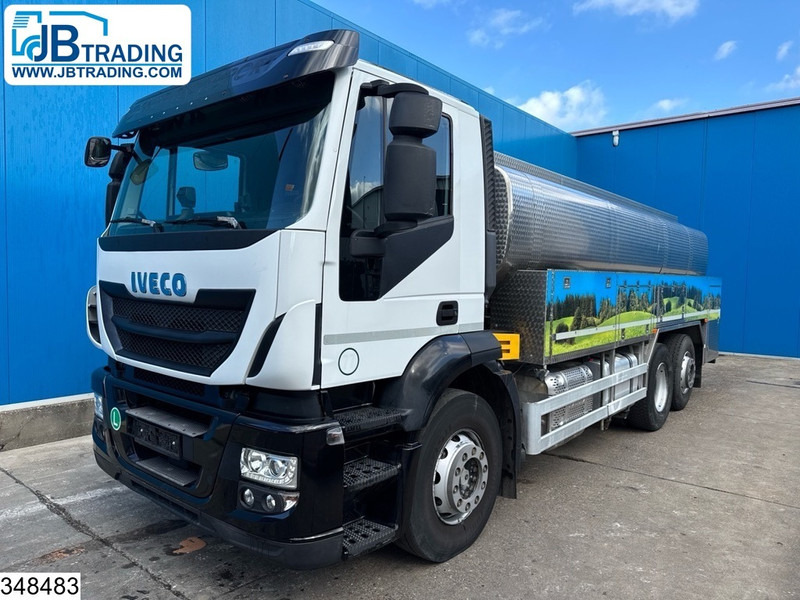 Iveco Stralis 460 6x2, EURO 6, 15,900 litres, Milk, Retarder - Camion citerne: photos 1 Iveco Stralis 460 6x2, EURO 6, 15,900 litres, Milk, Retarder - Camion citerne: photos 1