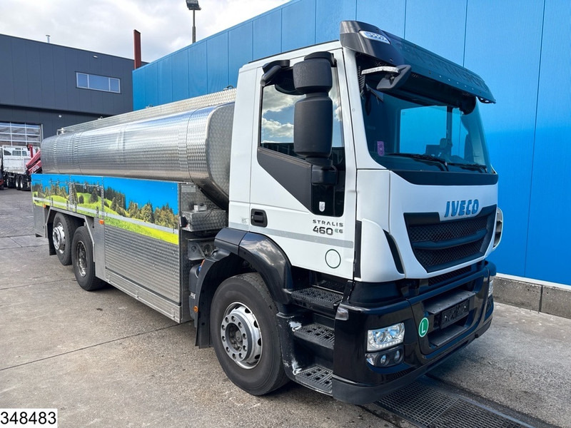 Iveco Stralis 460 6x2, EURO 6, 15,900 litres, Milk, Retarder - Camion citerne: photos 3 Iveco Stralis 460 6x2, EURO 6, 15,900 litres, Milk, Retarder - Camion citerne: photos 3