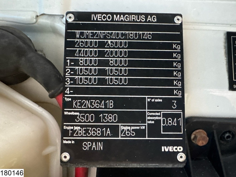 Camion benne Iveco Trakker 360 6x4, EURO 4, Steel suspension, Manual: photos 7