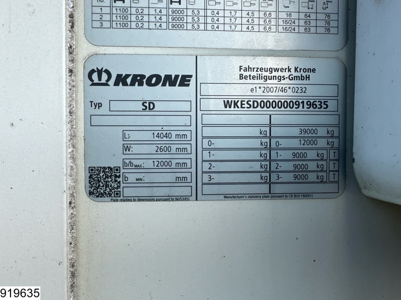 Krone Koel vries Thermoking SLX 300 - Semi-remorque frigorifique: photos 4 Krone Koel vries Thermoking SLX 300 - Semi-remorque frigorifique: photos 4