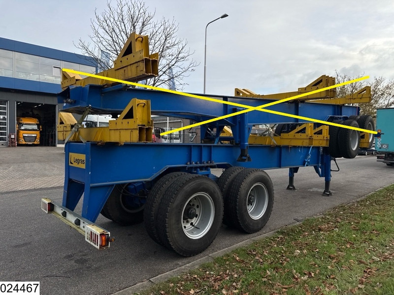 Legras Openlaadbak Wood transport, Steel suspension - Semi-remorque grumier: photos 2 Legras Openlaadbak Wood transport, Steel suspension - Semi-remorque grumier: photos 2