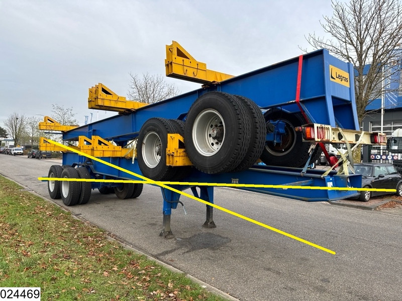 Legras Openlaadbak Wood transport, Steel suspension - Semi-remorque grumier: photos 4 Legras Openlaadbak Wood transport, Steel suspension - Semi-remorque grumier: photos 4