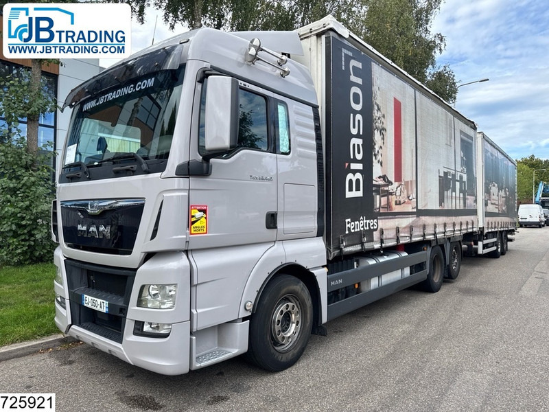 MAN TGX 26 480 6x2, EURO 6, Combi, Retarder, Dhollandia, 108,5m3 - Camion à rideaux coulissants: photos 1 MAN TGX 26 480 6x2, EURO 6, Combi, Retarder, Dhollandia, 108,5m3 - Camion à rideaux coulissants: photos 1