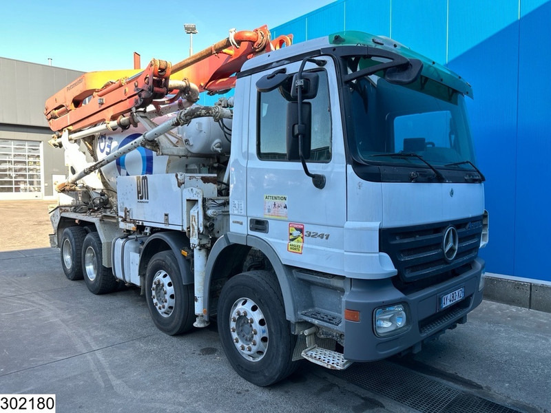 Mercedes-Benz Actros 3241 8x4, PUMI, Putzmeister, 21 MTR, Telligent 16 - Camion pompe: photos 3 Mercedes-Benz Actros 3241 8x4, PUMI, Putzmeister, 21 MTR, Telligent 16 - Camion pompe: photos 3