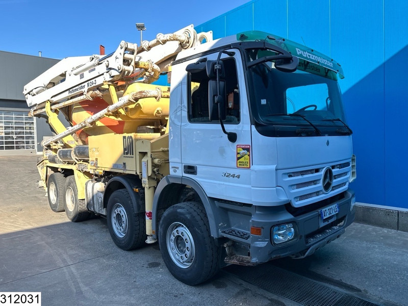 Mercedes-Benz Actros 3244 8x4, PUMI, Putzmeister, 24 MTR, Telligent 16 - Camion pompe: photos 2 Mercedes-Benz Actros 3244 8x4, PUMI, Putzmeister, 24 MTR, Telligent 16 - Camion pompe: photos 2