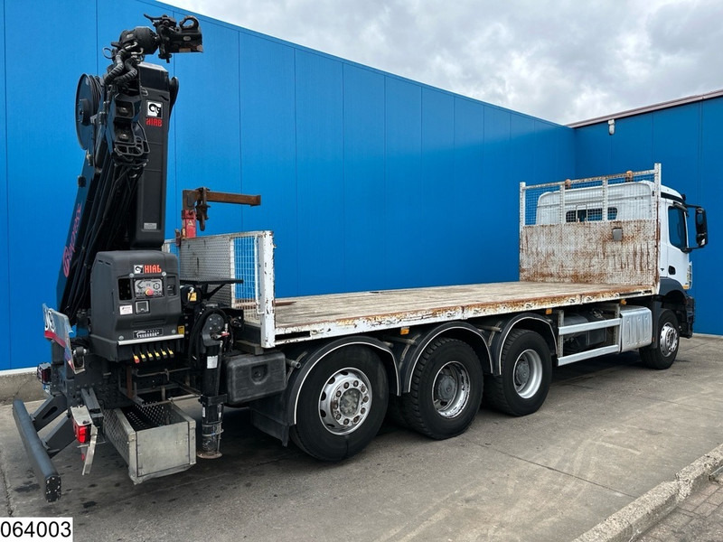 Mercedes-Benz Arocs 3243 8x4, EURO 6, Hiab, Remote - Camion plateau, Camion grue: photos 2 Mercedes-Benz Arocs 3243 8x4, EURO 6, Hiab, Remote - Camion plateau, Camion grue: photos 2