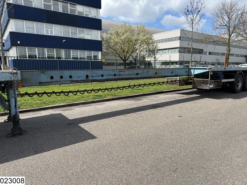 Semi-remorque plateau Nooteboom open laadbak 42000 KG, 7,15 mtr extendable: photos 15