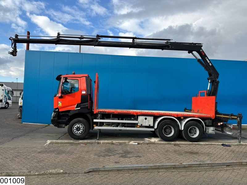 Renault C 380 6x4, EURO 6, Hiab, Remote - Camion plateau, Camion grue: photos 2 Renault C 380 6x4, EURO 6, Hiab, Remote - Camion plateau, Camion grue: photos 2