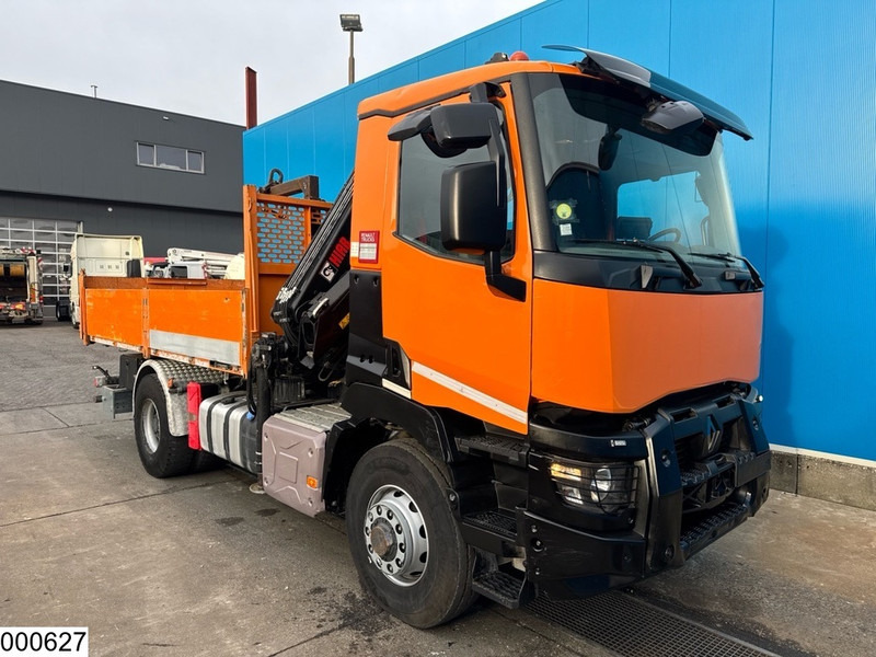 Renault C 380 Optitrack 4x4, EURO 6, Hiab, Remote, Steel suspension - Camion benne, Camion grue: photos 3 Renault C 380 Optitrack 4x4, EURO 6, Hiab, Remote, Steel suspension - Camion benne, Camion grue: photos 3