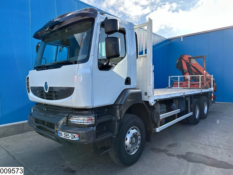 Renault Kerax 380 Dxi 6X4, EURO 6, Retarder, Palfinger, Remote - Camion plateau, Camion grue: photos 3 Renault Kerax 380 Dxi 6X4, EURO 6, Retarder, Palfinger, Remote - Camion plateau, Camion grue: photos 3