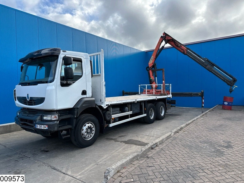 Renault Kerax 380 Dxi 6X4, EURO 6, Retarder, Palfinger, Remote - Camion plateau, Camion grue: photos 2 Renault Kerax 380 Dxi 6X4, EURO 6, Retarder, Palfinger, Remote - Camion plateau, Camion grue: photos 2
