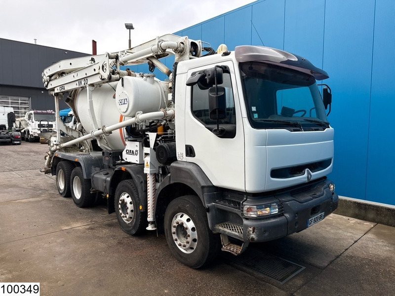 Camion pompe Renault Kerax 420 8x4, EURO 3, Cifa MK20, 9m3: photos 17 Camion pompe Renault Kerax 420 8x4, EURO 3, Cifa MK20, 9m3: photos 17