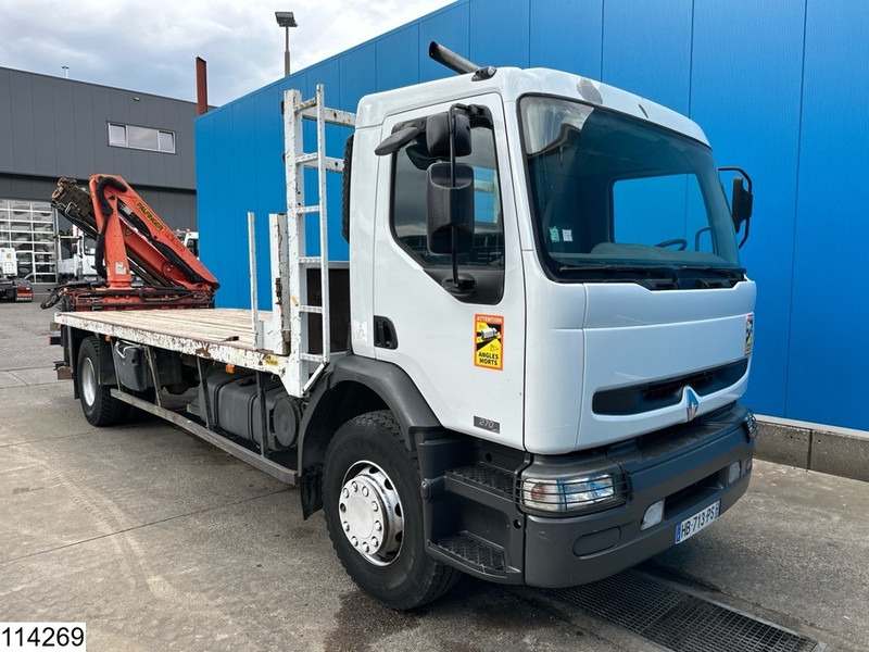 Renault Premium 270 Manual, Steel suspension, Palfinger - Camion plateau, Camion grue: photos 3 Renault Premium 270 Manual, Steel suspension, Palfinger - Camion plateau, Camion grue: photos 3