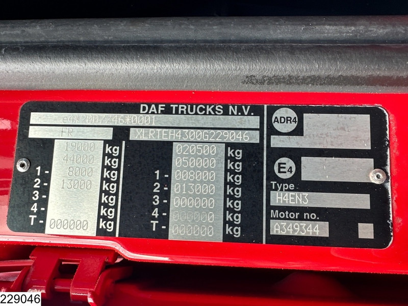 Tracteur routier DAF XF 480 EURO 6, Standairco: photos 7