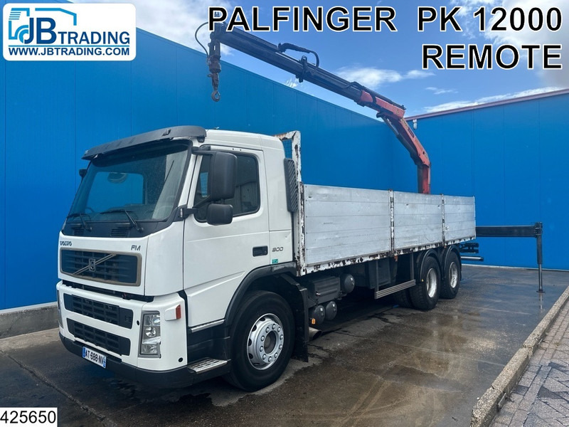Volvo FM 300 6 X 2, Manual, Steel suspension, Palfinger - Camion plateau, Camion grue: photos 1 Volvo FM 300 6 X 2, Manual, Steel suspension, Palfinger - Camion plateau, Camion grue: photos 1