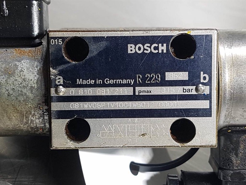 Bosch 081WV06P1V1004 - Zeppelin ZL100 - Valve - Hydraulique: photos 3 Bosch 081WV06P1V1004 - Zeppelin ZL100 - Valve - Hydraulique: photos 3
