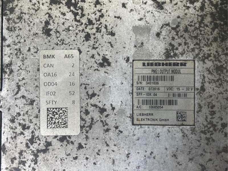 Liebherr A924C-PME1 OUTPUT-ECU/Control box/Steuermodul - Système électrique pour Engins de chantier: photos 4 Liebherr A924C-PME1 OUTPUT-ECU/Control box/Steuermodul - Système électrique pour Engins de chantier: photos 4