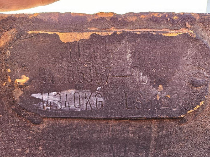 Frame/ Châssis pour Engins de chantier Liebherr LH80-94005357-Counterweight/Heckgewicht: photos 6 Frame/ Châssis pour Engins de chantier Liebherr LH80-94005357-Counterweight/Heckgewicht: photos 6
