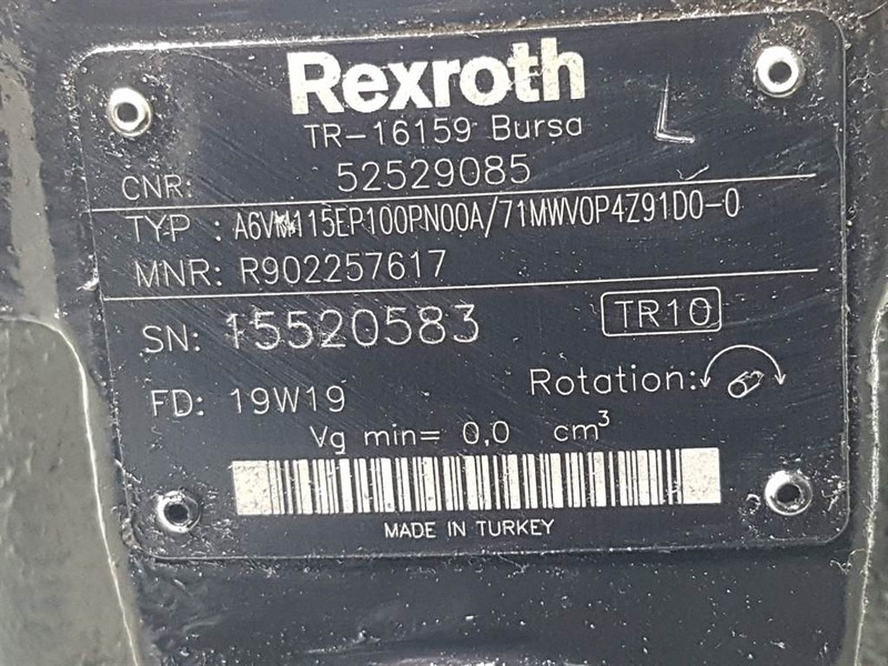 Manitou MLT630/730-52529085-A6VM115EP100PN00A-Drive motor - Hydraulique pour Engins de chantier: photos 4 Manitou MLT630/730-52529085-A6VM115EP100PN00A-Drive motor - Hydraulique pour Engins de chantier: photos 4