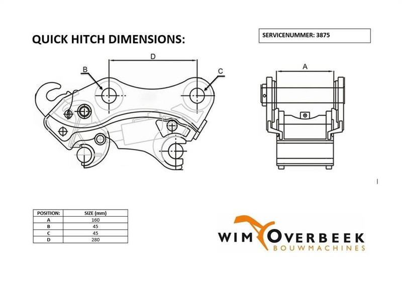 NADO Excomat NE 565 - Bobcat - Quick coupler - Attache rapide: photos 5 NADO Excomat NE 565 - Bobcat - Quick coupler - Attache rapide: photos 5