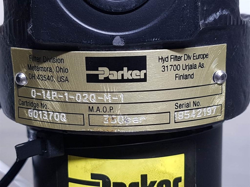 Parker 0-14P-1-02Q-M-1 - Pressure filters/Persfilters - Hydraulique: photos 4 Parker 0-14P-1-02Q-M-1 - Pressure filters/Persfilters - Hydraulique: photos 4