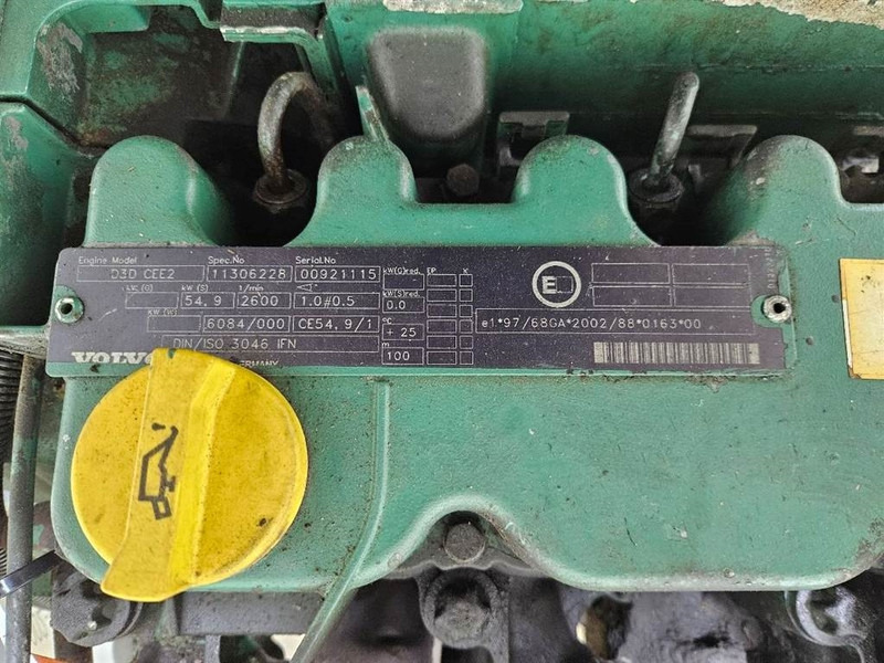 Moteur pour Engins de chantier Volvo L30B-Z/SX-D3DCEE2-Deutz BF4L2011-Engine/Motor: photos 7