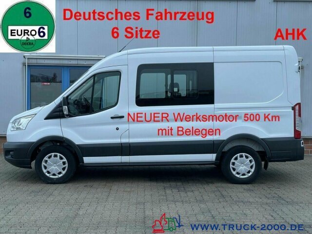 Ford Transit 350 TDCI Mixto 6 Sitze Motor Neu 500 KM - Utilitaire double cabine: photos 1 Ford Transit 350 TDCI Mixto 6 Sitze Motor Neu 500 KM - Utilitaire double cabine: photos 1