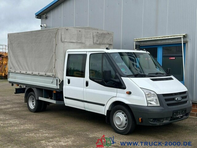 Utilitaire plateau baché, Utilitaire double cabine Ford Transit FT 460 DoKa 7 Sitzer Nur 65.623KM 1.Hand: photos 13