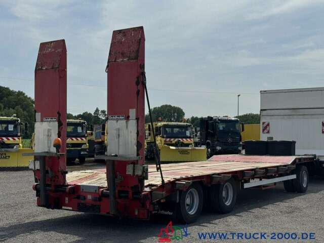 Remorque porte-engin surbaissée pour transport de équipements lourds Goldhofer TU3-24/80 3 Achsen Verbreiterung bis 3m ABS/ EBS: photos 6