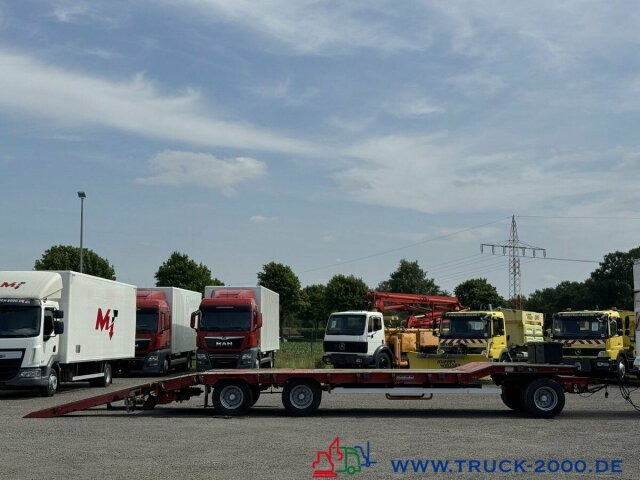 Remorque porte-engin surbaissée pour transport de équipements lourds Goldhofer TU3-24/80 3 Achsen Verbreiterung bis 3m ABS/ EBS: photos 8