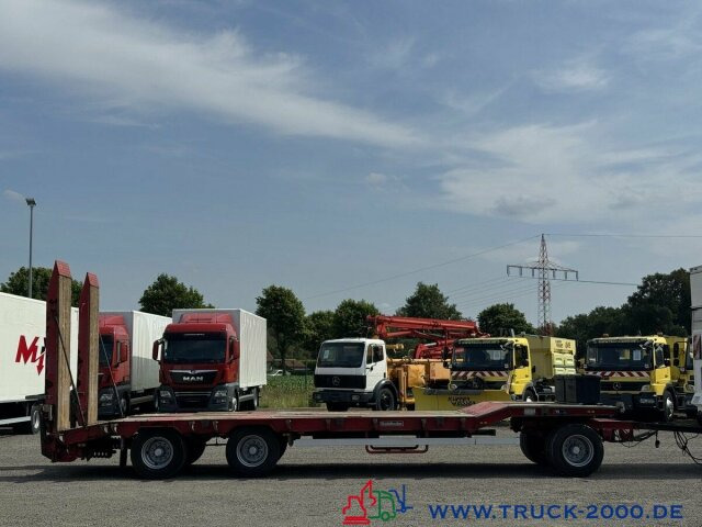 Remorque porte-engin surbaissée pour transport de équipements lourds Goldhofer TU3-24/80 3 Achsen Verbreiterung bis 3m ABS/ EBS: photos 14
