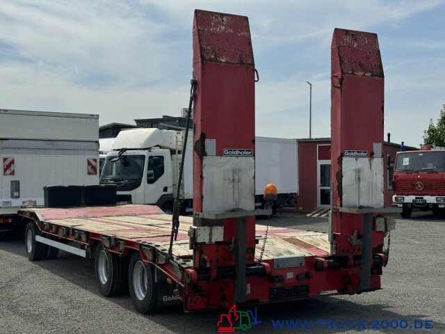 Remorque porte-engin surbaissée pour transport de équipements lourds Goldhofer TU3-24/80 3 Achsen Verbreiterung bis 3m ABS/ EBS: photos 10