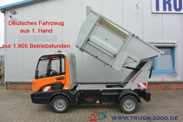 Goupil Elektro / Benzin Hybrid Müll-Gehweg Reinigung - Benne à ordures ménagères, Utilitaire électrique compact: photos 1 Goupil Elektro / Benzin Hybrid Müll-Gehweg Reinigung - Benne à ordures ménagères, Utilitaire électrique compact: photos 1