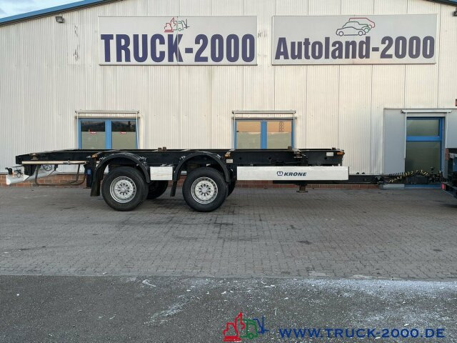 Remorque porte-conteneur/ Caisse mobile Krone ZZ18 XF0 eLE10 Box Carrier - Luft - BPW Achsen: photos 8