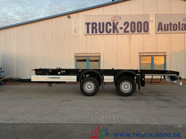 Krone ZZ18 XF0 eLE10 Box Carrier - Luft - BPW Achsen - Remorque porte-conteneur/ Caisse mobile: photos 1 Krone ZZ18 XF0 eLE10 Box Carrier - Luft - BPW Achsen - Remorque porte-conteneur/ Caisse mobile: photos 1