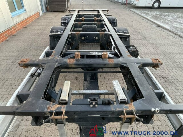 Remorque porte-conteneur/ Caisse mobile Krone ZZ18 XF0 eLE10 Box Carrier - Luft - BPW Achsen: photos 14