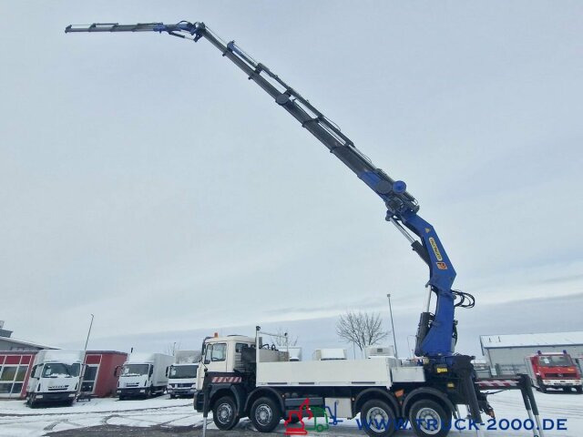 MAN 32.364 8x4 PK75000 Jib Winde Höhe 28m 16t./2.50m - Camion plateau, Camion grue: photos 2 MAN 32.364 8x4 PK75000 Jib Winde Höhe 28m 16t./2.50m - Camion plateau, Camion grue: photos 2