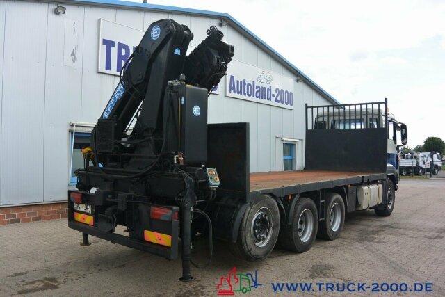 Camion plateau, Camion grue MAN TGS 35.400 8x4 Effer 250 6S Höhe 23,5m NL:16,3T: photos 12