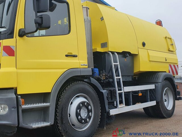 Balayeuse de voirie Mercedes-Benz Atego 1524 Bucher Johnston VS650 Deutsches Gerät: photos 15