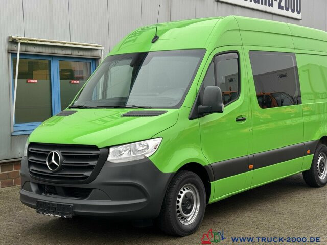 Fourgon utilitaire, Utilitaire double cabine Mercedes-Benz Sprinter 317 CDI Mixto 5 Sitze AHK 3.500kg Klima: photos 10