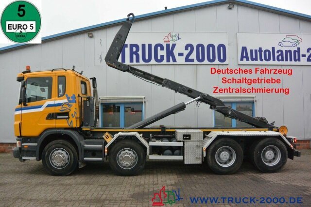 Scania G 480 8x4 24 T Retarder Deutscher LKW - Camion ampliroll: photos 1 Scania G 480 8x4 24 T Retarder Deutscher LKW - Camion ampliroll: photos 1