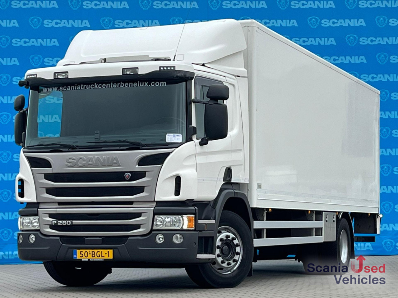 SCANIA P 280 DB4x2MNA TAILLIFT 2T BOX 750x249x230cm - Camion fourgon: photos 1 SCANIA P 280 DB4x2MNA TAILLIFT 2T BOX 750x249x230cm - Camion fourgon: photos 1