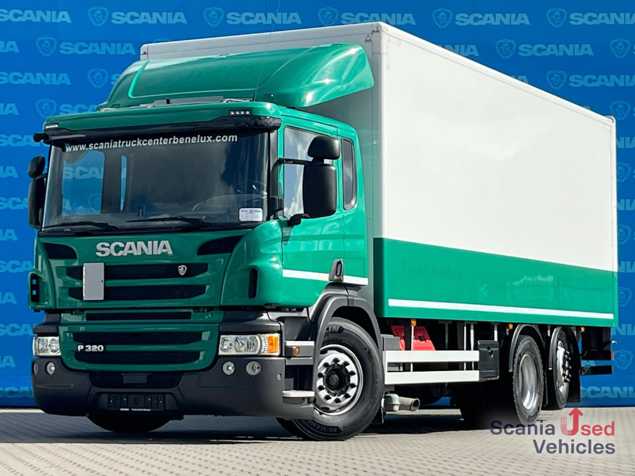 SCANIA P 320 DB6x2*4MNB RETARDER TAIL LIFT 2T 721X250X250 - Camion fourgon: photos 1 SCANIA P 320 DB6x2*4MNB RETARDER TAIL LIFT 2T 721X250X250 - Camion fourgon: photos 1