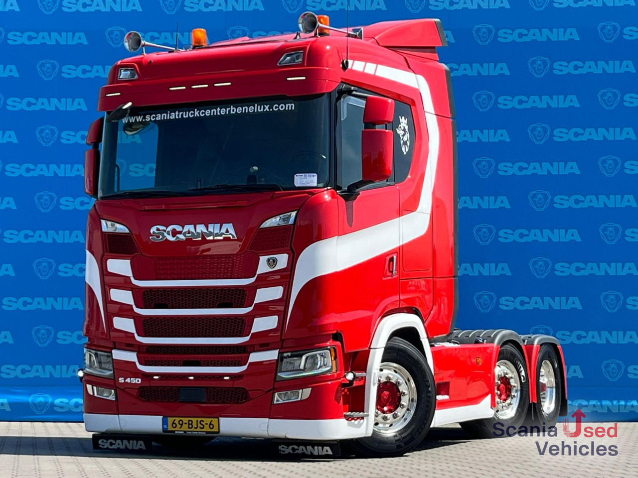 SCANIA S 450 A6x2/4NB FULL AIR 8T P-AIRCO DIFF-L HYDRO - Tracteur routier: photos 1 SCANIA S 450 A6x2/4NB FULL AIR 8T P-AIRCO DIFF-L HYDRO - Tracteur routier: photos 1